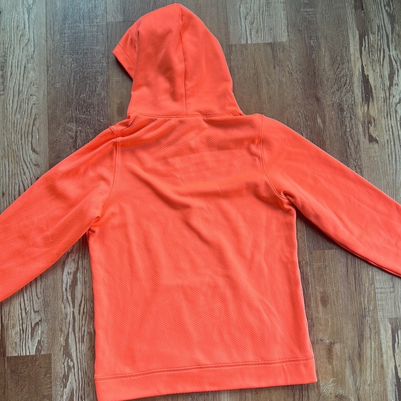 Under armour hoodie (neon peach color) - Picture 4 of 4